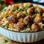 Riz Facile aux Boulettes: Recette Savoureuse