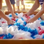 Cotton Ball Sensory Dough – Soft, Stretchy, and Totally Soothing Playtime Magic! ☁️✨ - Savory Splash