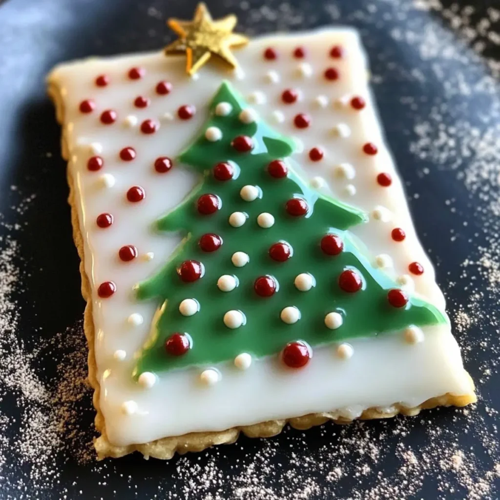 Christmas Tree Pop Tart - Savory Splash