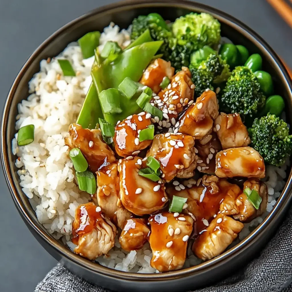 Teriyaki Chicken Rice Bowl - CookTune