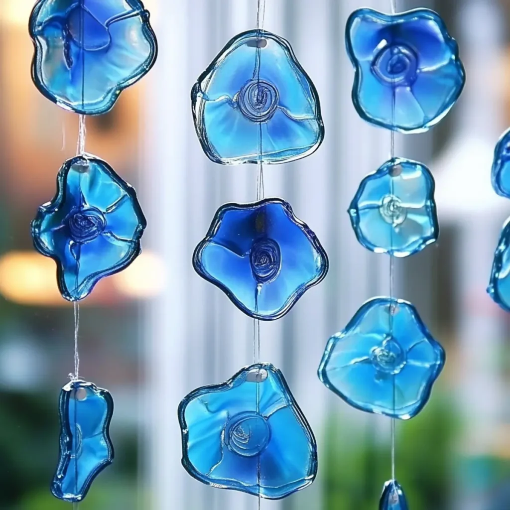 DIY Blue Crayon Suncatchers: Brighten Your Windows with a Splash of Color! - Savory Splash