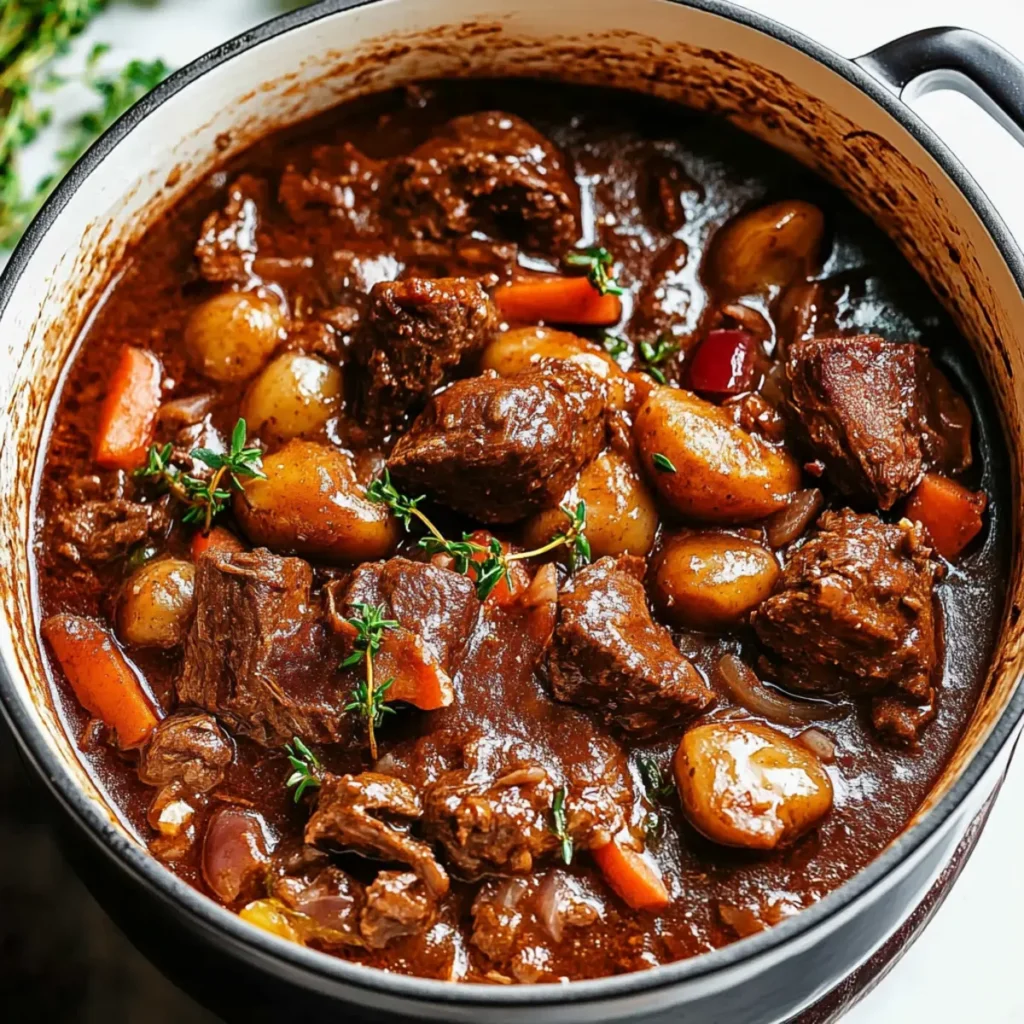 Beef Bourguignon (Julia Child Recipe)
