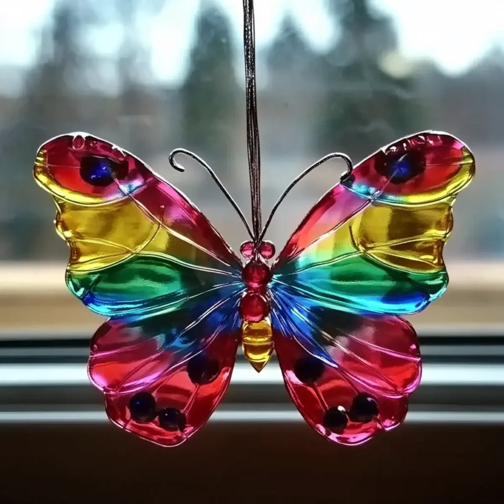 Butterfly Suncatchers: A Whimsical Craft to Light Up Your Windows - Savory Splash
