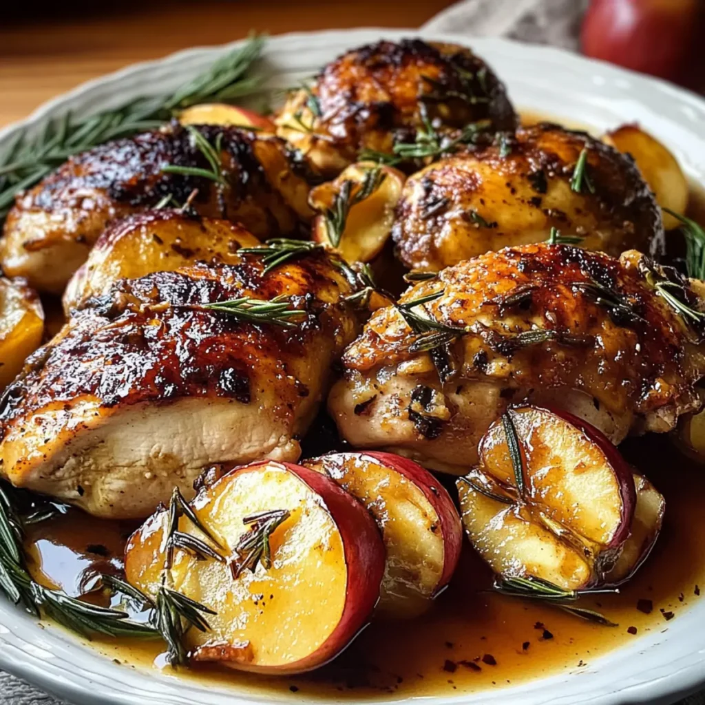 Cozy Fall Feast: Irresistible Apple Cider Chicken