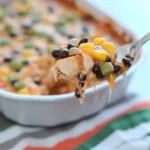 Black Bean & Salsa Chicken Casserole