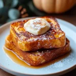 Fall Pumpkin French Toast Breakfast Recipe