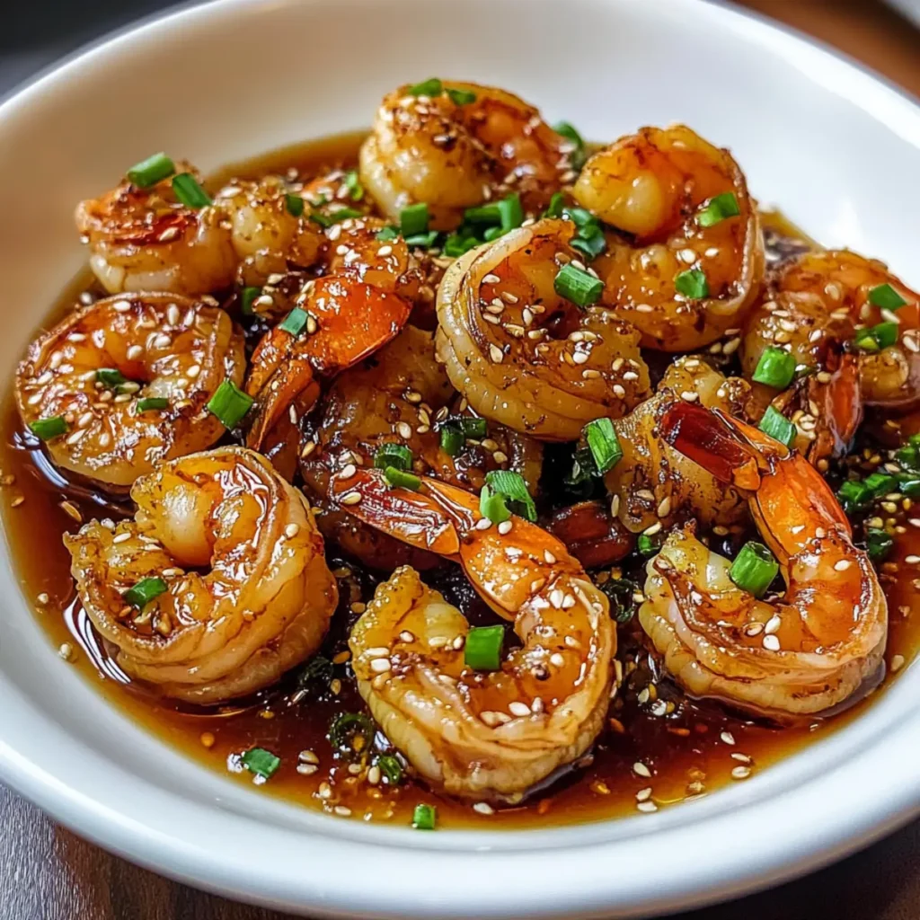 Honey Garlic Shrimp