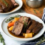 Crockpot Slow Cooker Rump Roast