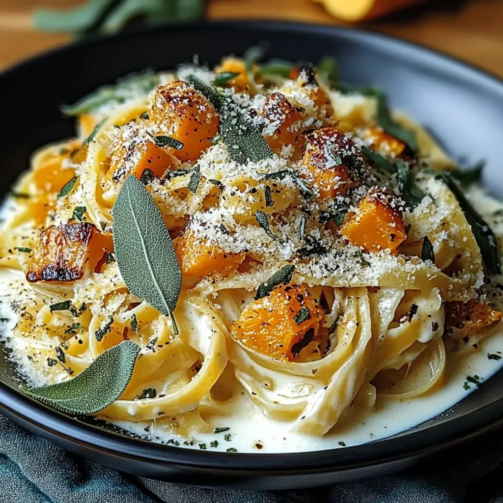 Butternut Squash & Sage Pasta for Cozy Autumn Nights