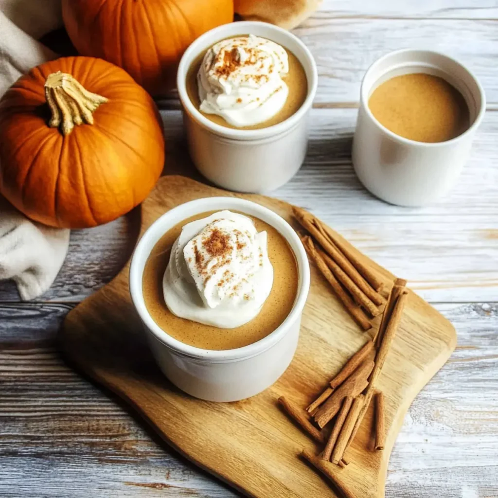 Pumpkin Pie Pudding Cups