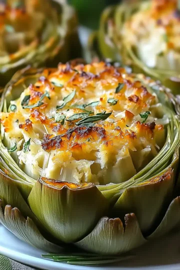 Baked Stuffed Artichokes: A Mediterranean Delight - Savory Splash