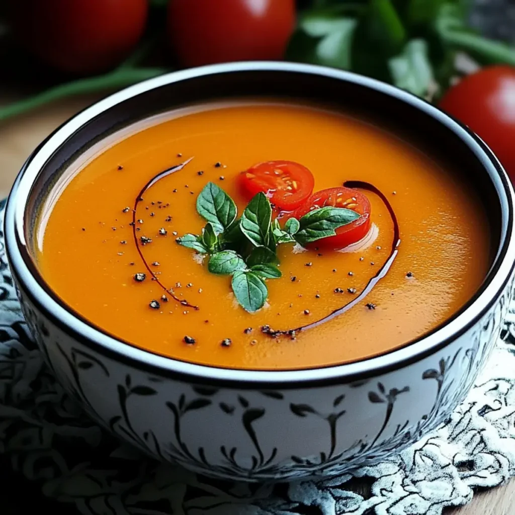 Velouté de Tomates Maison