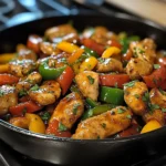 Honey Garlic Chicken with Bell Peppers Recipe: A Must-Try!
