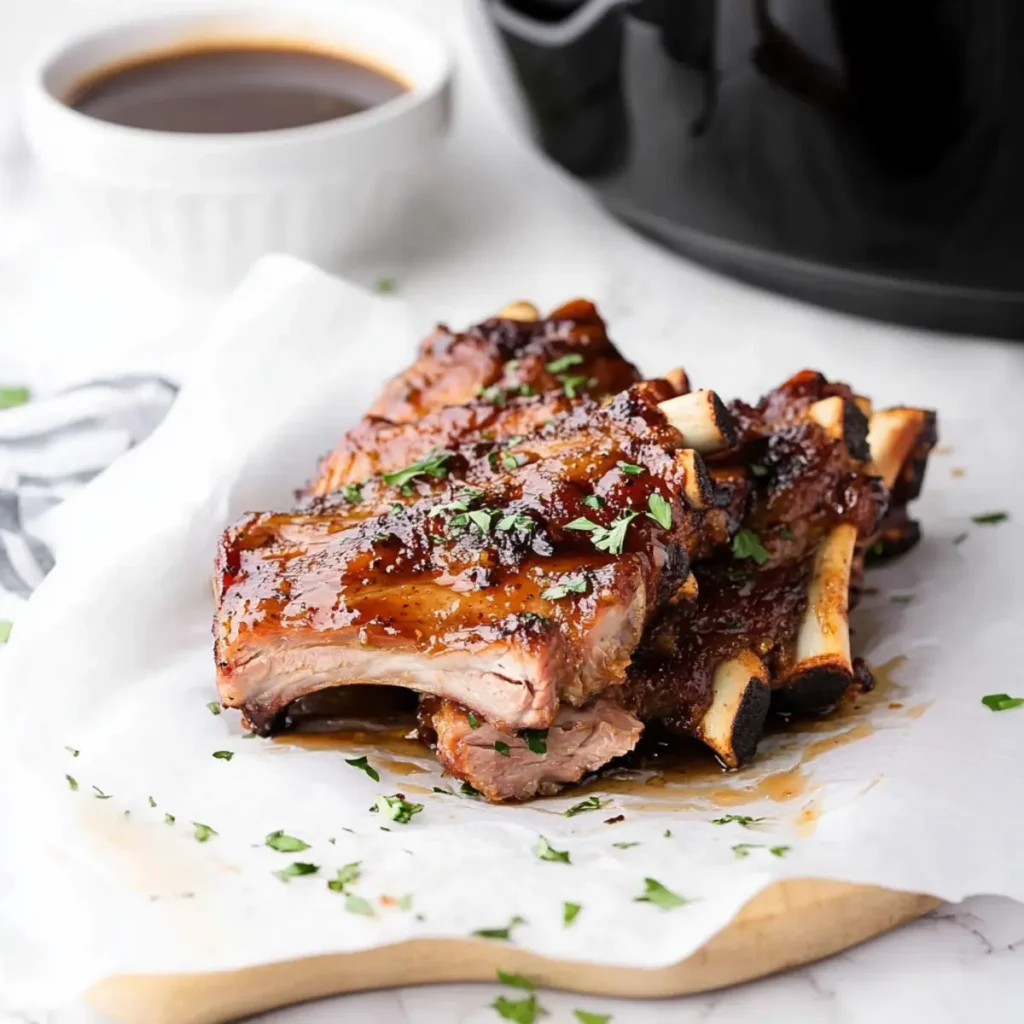 Crockpot Honey Garlic Soy Spare Ribs