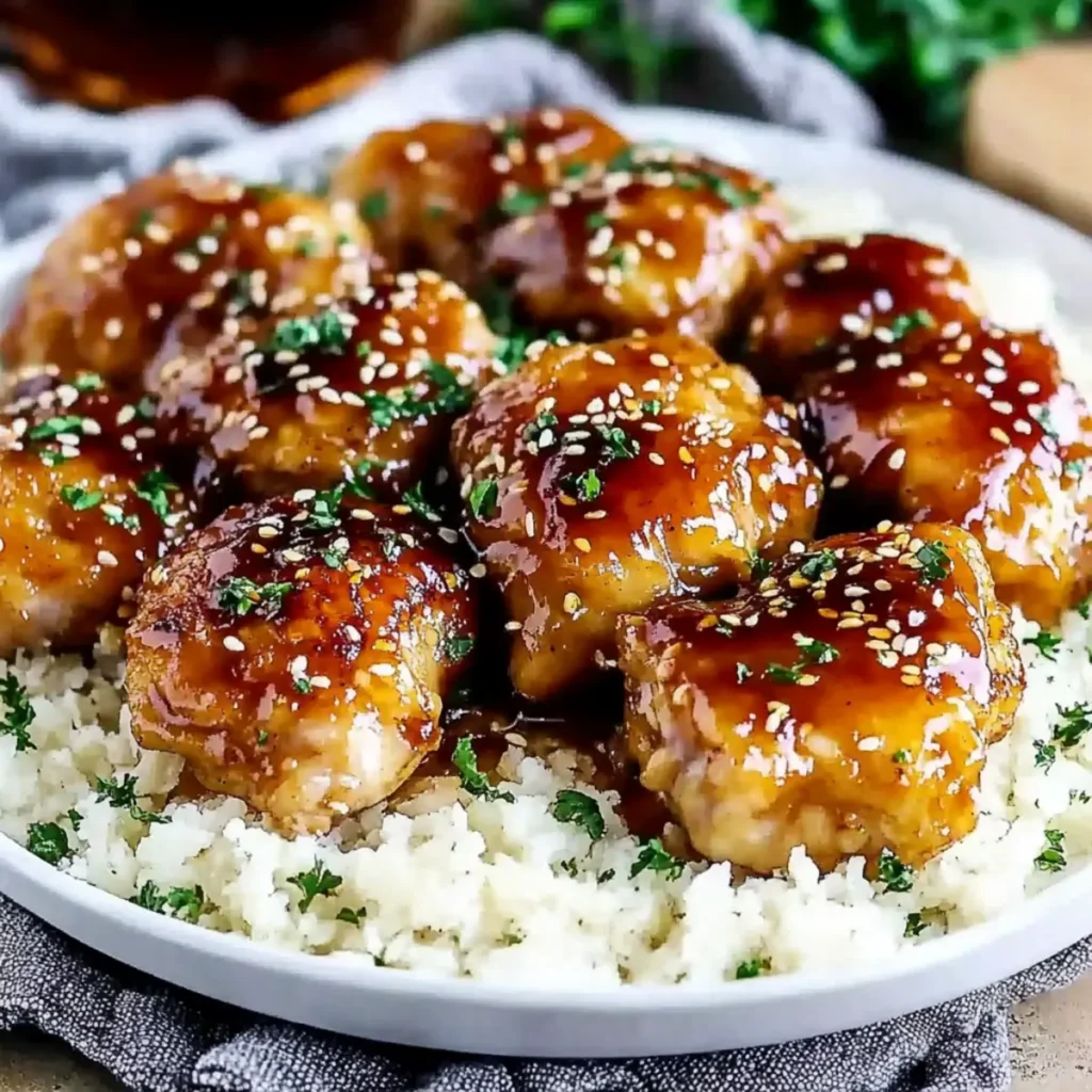 One-Pan Honey Garlic Chicken Thighs Recipe