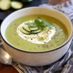 Velouté de courgettes à la Vache qui rit