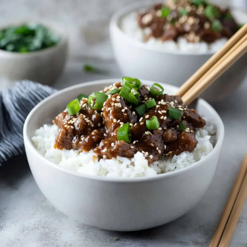 Slow Cooker Mongolian Beef