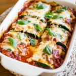 Vegetarian Zucchini and Eggplant Lasagna