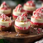 Easy No-Bake Peppermint Cheesecake Bites for the Holidays