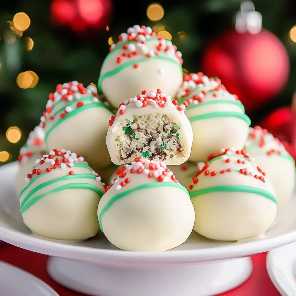 How To Make Simple Christmas Tree Cake Balls