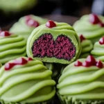 No-Bake Grinch Oreo Truffles